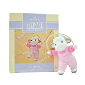 Hallmark Keepsake Ornament Daughter Lamb Dated 1993 Easter Collection